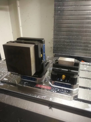 0.005mm Machine Nulpunt Workholding Hard Staal 22KN Sluitkracht Aluminium