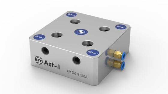 Stijve nulpuntklem 7.0kg 0.005mm CNC-machineklem hard staal