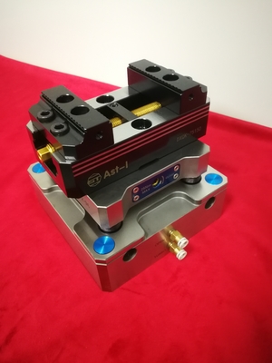 Hardstalen pneumatische nulpuntsklempallet 0,005 mm 4,0 kg
