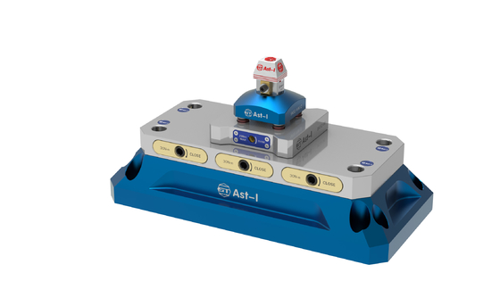 Snel verwisselbare CNC-armatuurklemmen 0,005 mm nulpunt in CNC-machinehandleiding