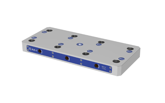 Snel verwisselbare CNC-armatuurklemmen 0,005 mm nulpunt in CNC-machinehandleiding