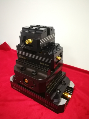 Zwarte Pneumatische CNC Verticale Bankschroef Handleiding Voor 3 Axis 4 Axis Cnc Freesmachine