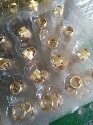 Messing CNC-bewerkingsonderdelen Titanium anodiseren Hardware-accessoires SGS