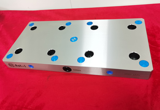 Asluminaire Inrichtingen met 3/4/5 CNC Assteun - OEM Beschikbare 208*106*25mm