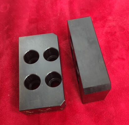 Handmatige vergrendeling van de as Fixtures met 18KN vergrendelingskracht en 0,005 mm herhalingsnauwkeurigheid voor CNC-bewerking