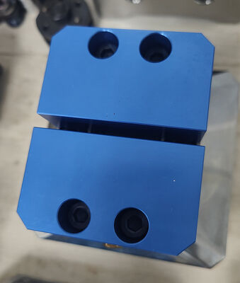 Verharden staalaxisbevestigingen met 18KN vergrendelingskracht en 0,005 mm herhalingsnauwkeurigheid voor CNC-bewerking