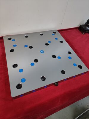 OEM 18KN Vergrendelingskracht 5 Assen CNC-kleminstallatie CNC-werkhoudingsinstallatie die de stabiliteit van het werkstuk en het vastklemmen in productielijnen biedt
