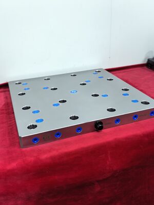 OEM 18KN Vergrendelingskracht 5 Assen CNC-kleminstallatie CNC-werkhoudingsinstallatie die de stabiliteit van het werkstuk en het vastklemmen in productielijnen biedt